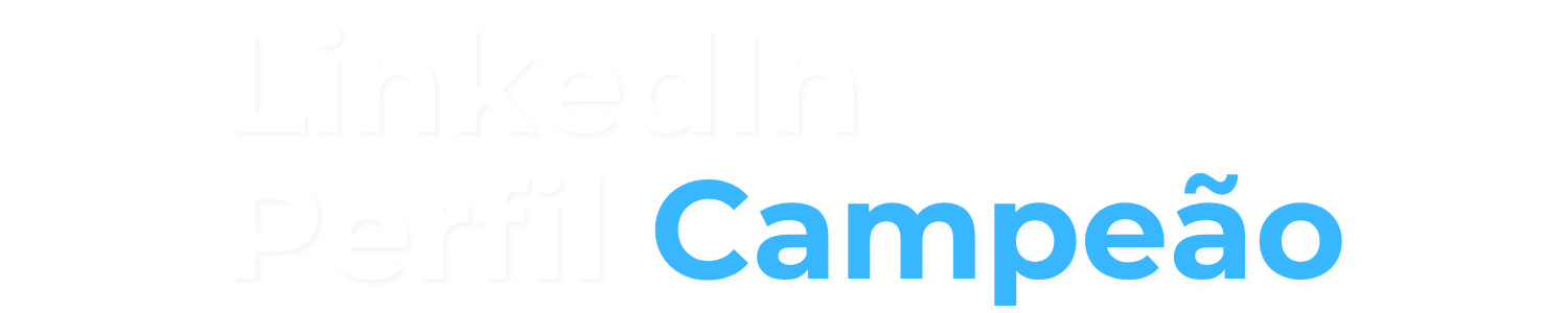 Logo LinkedIn Perfil Campeão